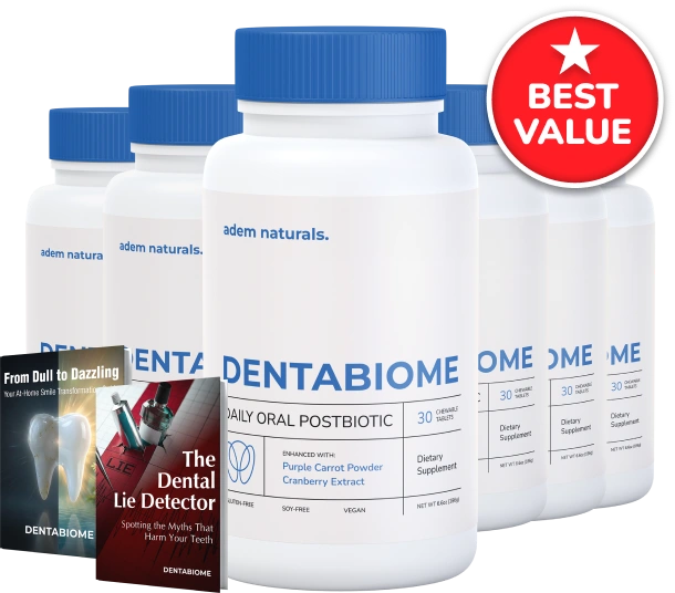 DentaBiome six bottles with bonuses
